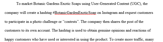 Web search for examples of firms that have successfully employed user generated content