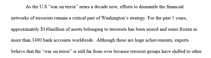 What are the primary sources of terrorist funding