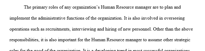 Why is it important for HR management to transform from being primarily administrative