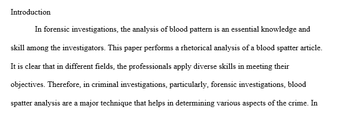 A rhetorical analysis is a form of argument that involves both critical thinking and research.
