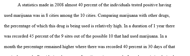 Analyze differences in the use of this drug across the 10 cities in the ADAM report