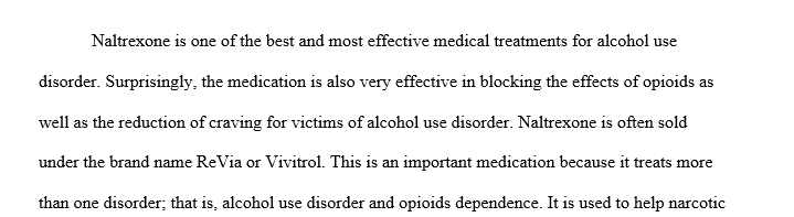 Brief history of the drug