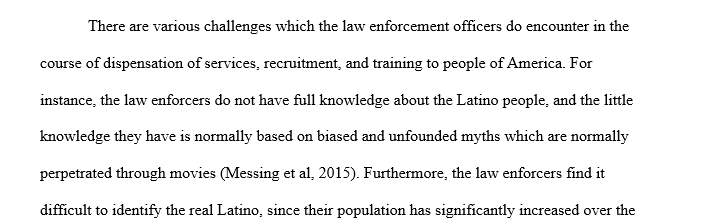 Challenges do you see for law enforcement officers related to calls for service