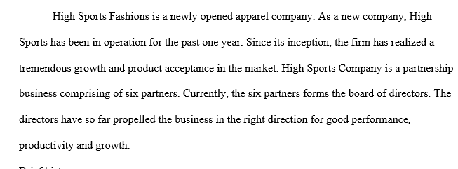 Develop a 350-word Company Overview