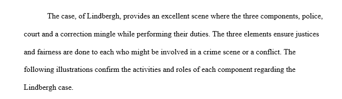 Discuss adjudication as it applies to the Lindbergh baby kidnapping.