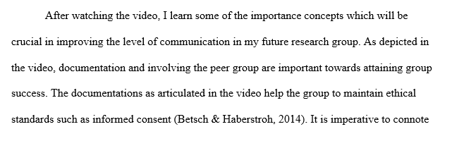 Discuss how you can implement these techniques in your group