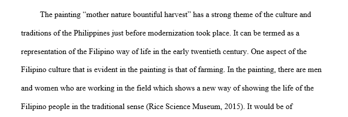 Discuss one museum artwork in relation to the theme Ceremony and Belief
