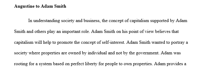 Discuss the significance of the following in understanding business and society