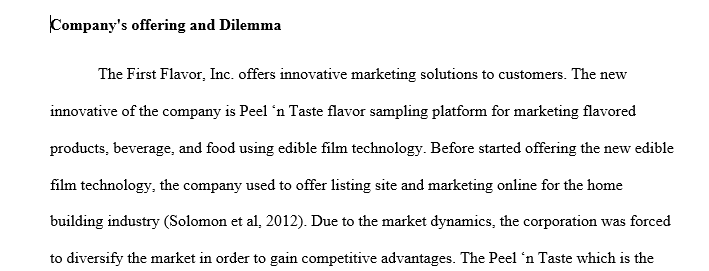 Explain the importance of a solid but flexible business plan for First Flavor