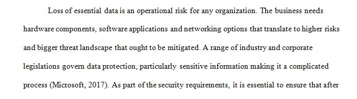 Maintenance and Security