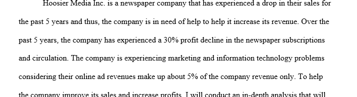 Propose marketing and information technology implementation tactics for Hoosier Media