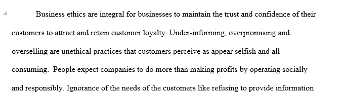 Salespeople frequently face ethical gray areas