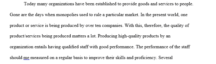 The advantages of an organization that offers quality services that are related to human resources