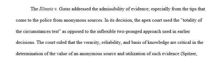 Was the stop of the two men by the officers legal with reference to the case of Illinois v. Gates (1983)