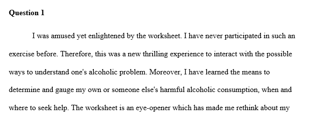 What are your general feelings about alcohol consumption and drunk driving