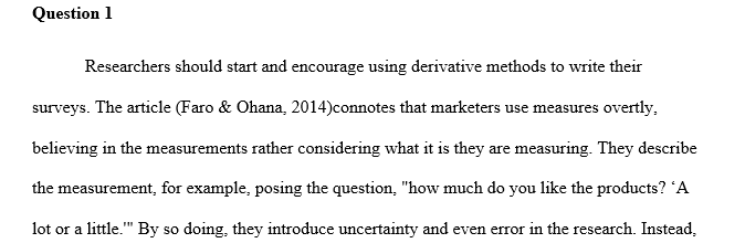 What do you think is in store for marketing research in the future