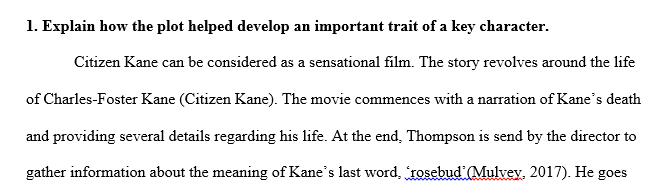 What is interesting is not pronouncing a film good or bad but explaining why
