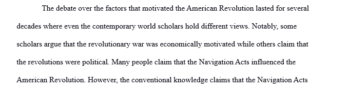 What is the Progressive School argument on American independence