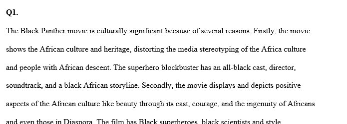 What is the importance of having black superheroes in Hollywood movies