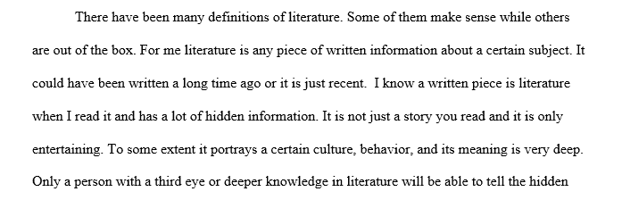 What is the purpose of American literature - why study it