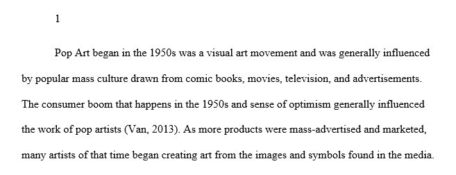 What were some of the influences of the pop art phenomenon