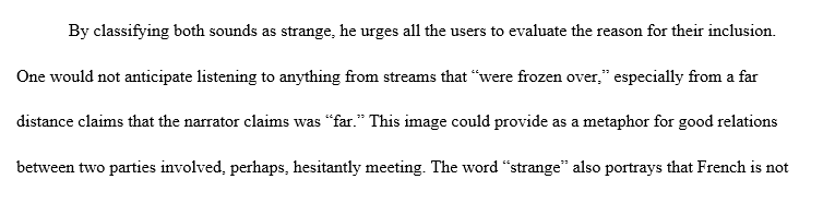 Why does the narrator of Paul Muldoon’s “Meeting the British” find it strange