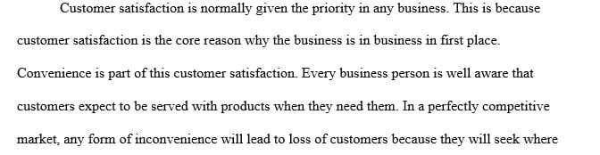Why should we reduce waiting? (customers wait too long when they want to have services)