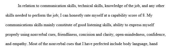 Assess your overall motivation level to perform the specific job duties