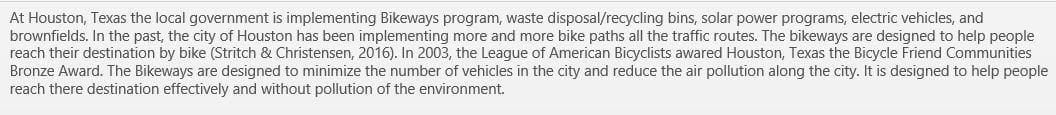 Provide information and recommendations for increasing sustainability in the community