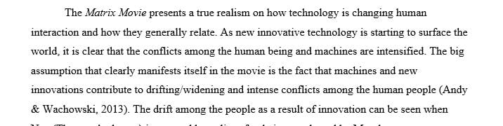 What assumptions around the way technology and humans relate to each other