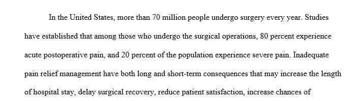What is the effectiveness of the Patient Controlled Analgesia (PCA)