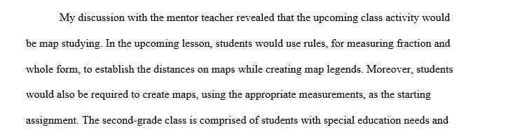 A brief description of 1-2 intervention strategies for the student