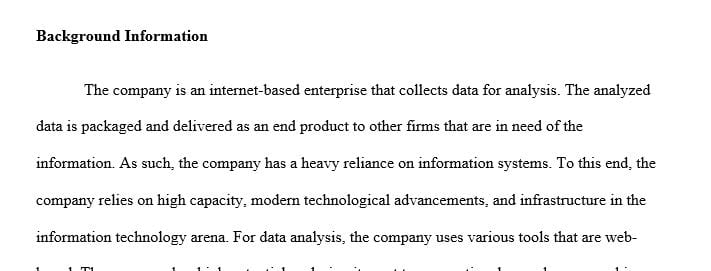 A description of current outsourcing and offshoring activities.