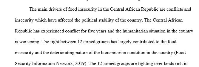 Choose a country in the 2019 Global Report on Food Crises