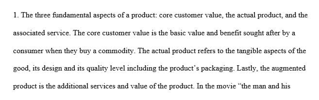 Describe all aspects of the product Tucker was creating