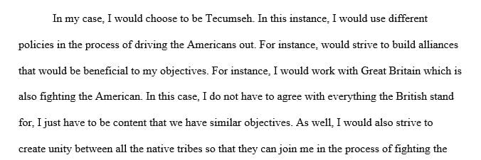 Describe how you challenged the English or the United States government