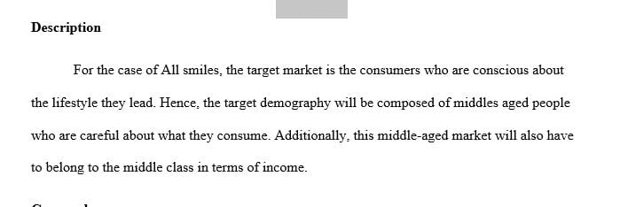 Describe the target market for your NAB business 