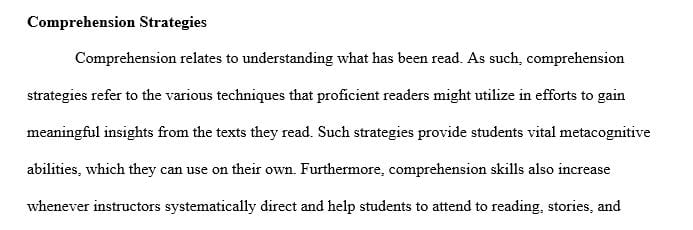 Develop an activity from one of the early reading strategies that Kale’s parents can use at home.