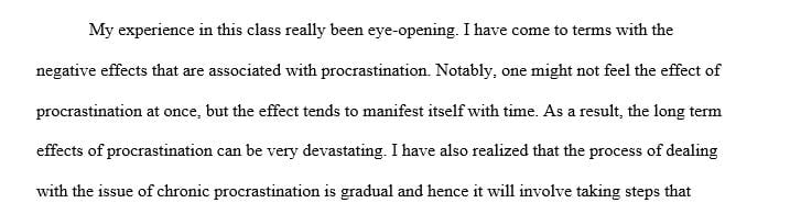 Did you feel organized and prepared or did you feel disorganized and unprepared