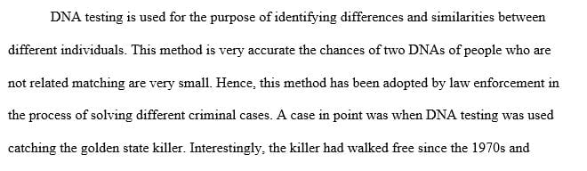 Explain the crime that was solved and the methods used to determine how the crime was committed