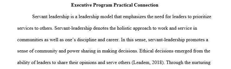 How Cloud Computing Course allow people to be servant-leaders in their disciplines and communities