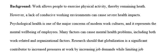 How are companies emphasizing the importance of employee’s psychological health