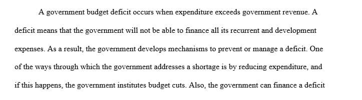 How cutting government spending could help boost the recovery process of the economy