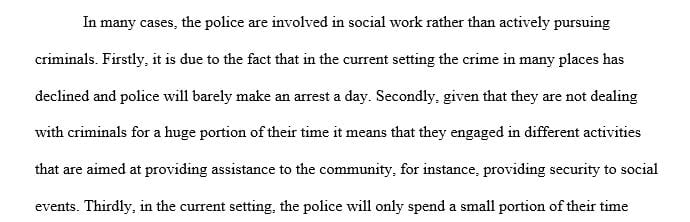 Report on the factors that influence police discretion.