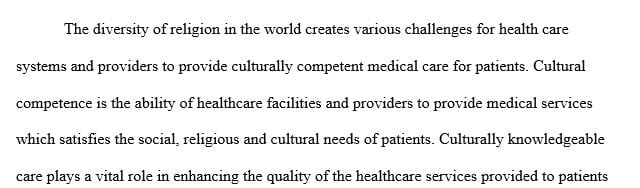 The potential benefits of understanding spirituality too both health care providers and patients.