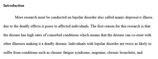 Understanding Bipolar. Look at the biology behind it.