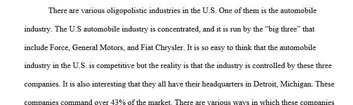 What are examples of firms in an oligopolistic market that abuse their power
