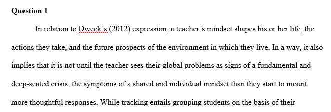 What is the difference between differentiation and tracking