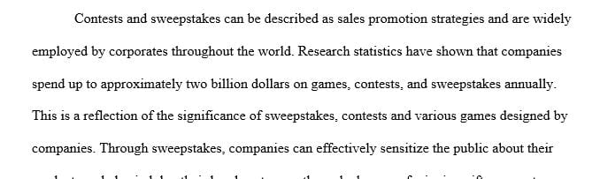 What is the primary difference between a contest and a sweepstakes