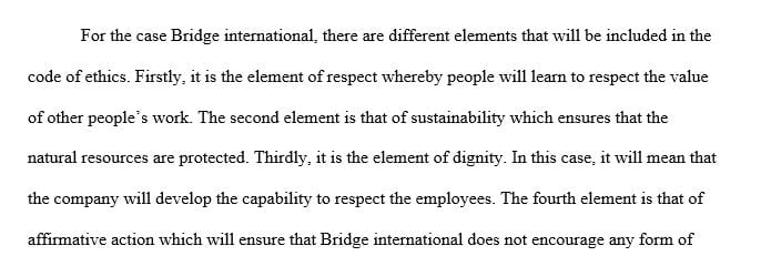 Why is a Code of Ethics an important part of every business from an employer standpoint